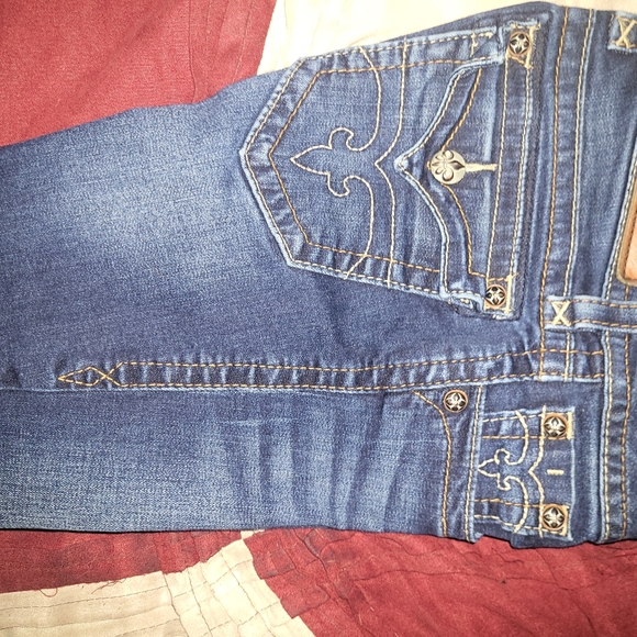 Rock Revival Skinny Jeans "Jessica" Size 24" Very Nice Condition - Picture 4 of 4